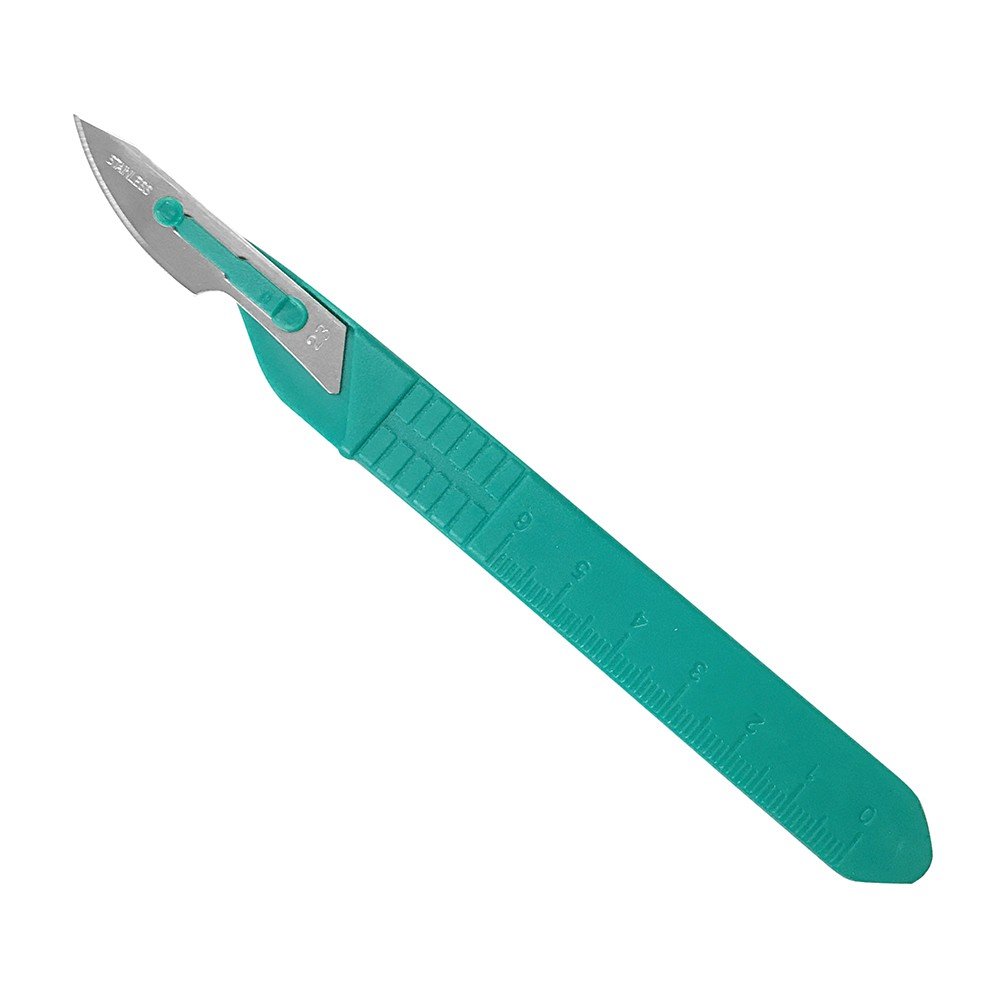 DISP. SCALPELS -STAINLESS-STRL #23 1/10 Bx