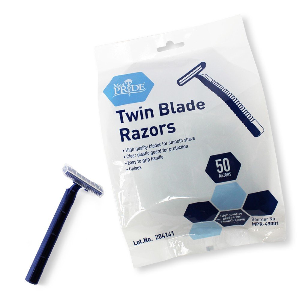 DISPOSABLE RAZOR 50PK 6pks/cs
