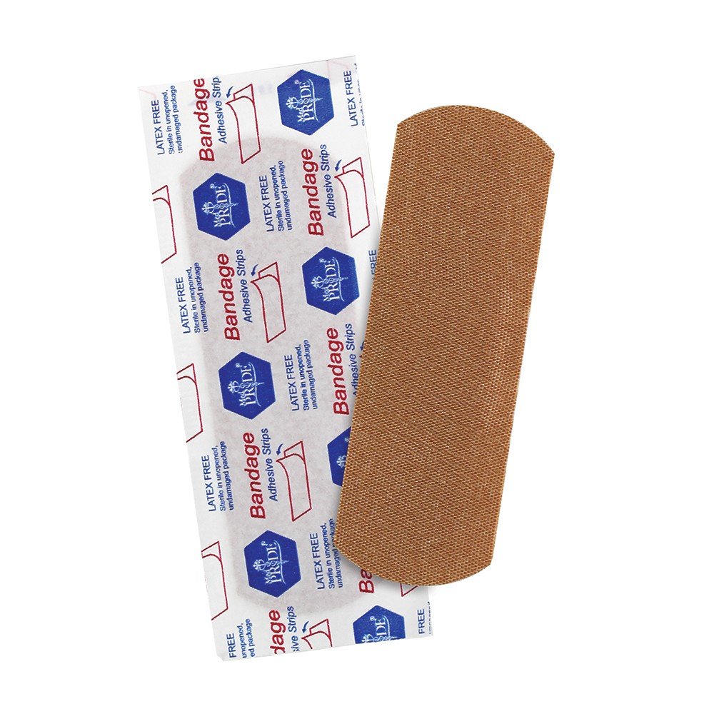 Adhesive Bandage, Fabric 1 x 3",Sterile-24/100/cs