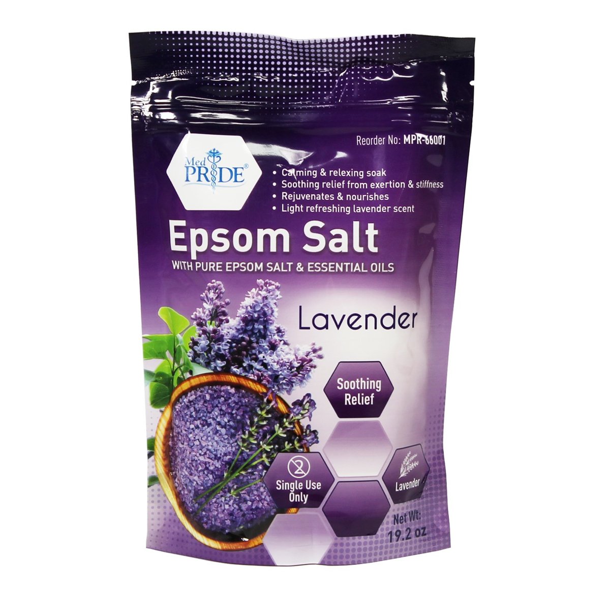 19.2oz EPSOM SALT-LAVENDER 12