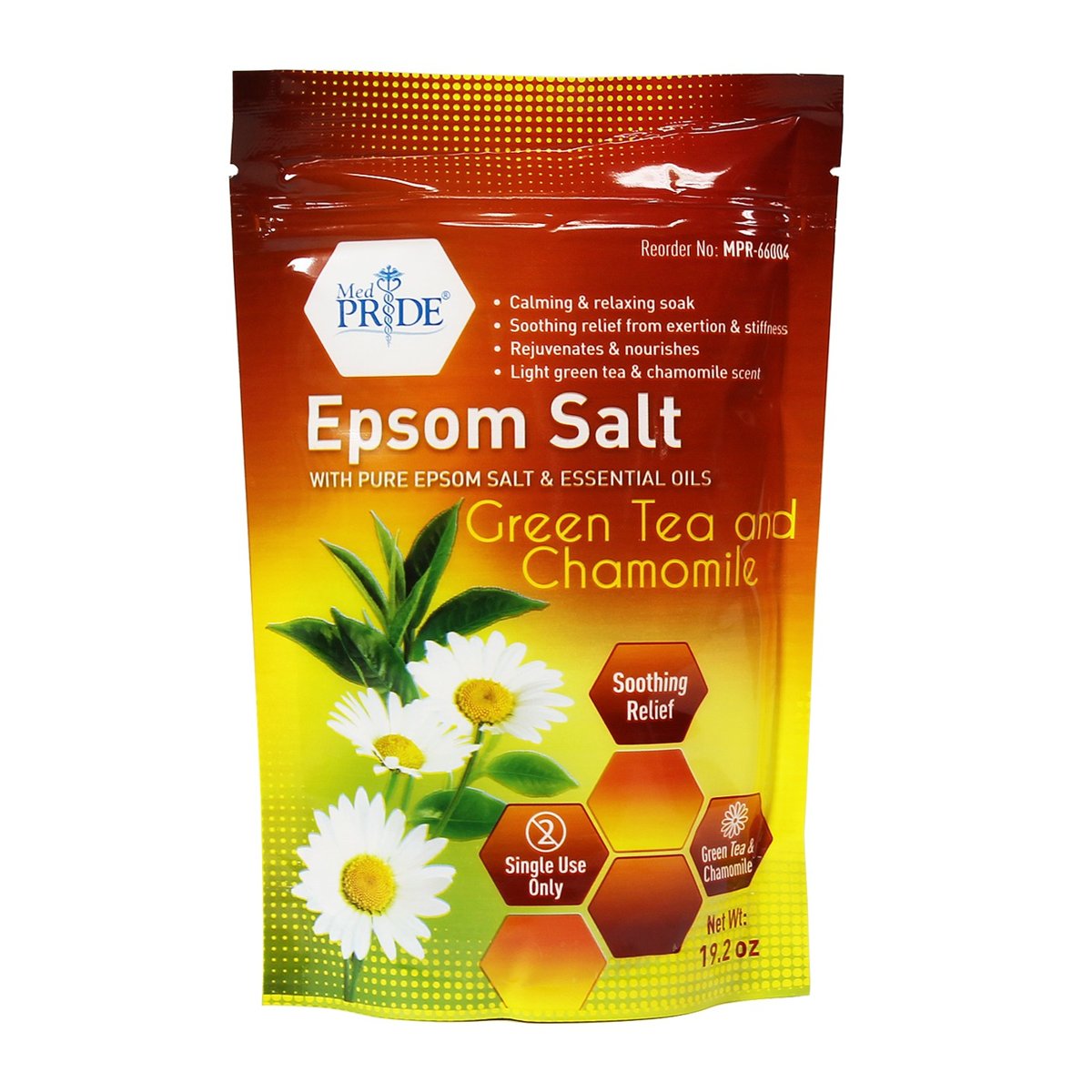 19.2oz EPSOM SALT-GRN TEA & CHAML 12