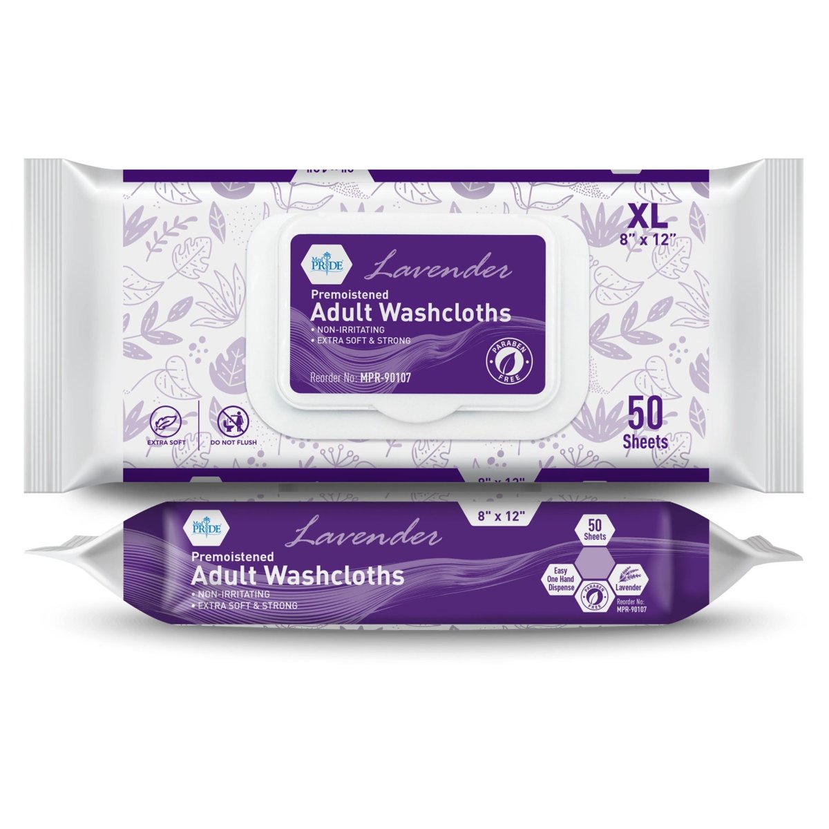 PREMOIST ADULT WASHCLOTH  REFILL- W/RECLOSABLE CV 12/50