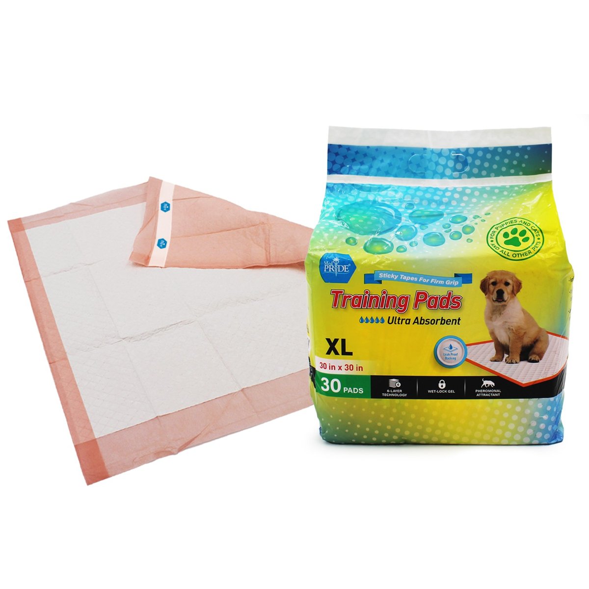 PET PADS 65 GM 30X30 30 CT 6/cs