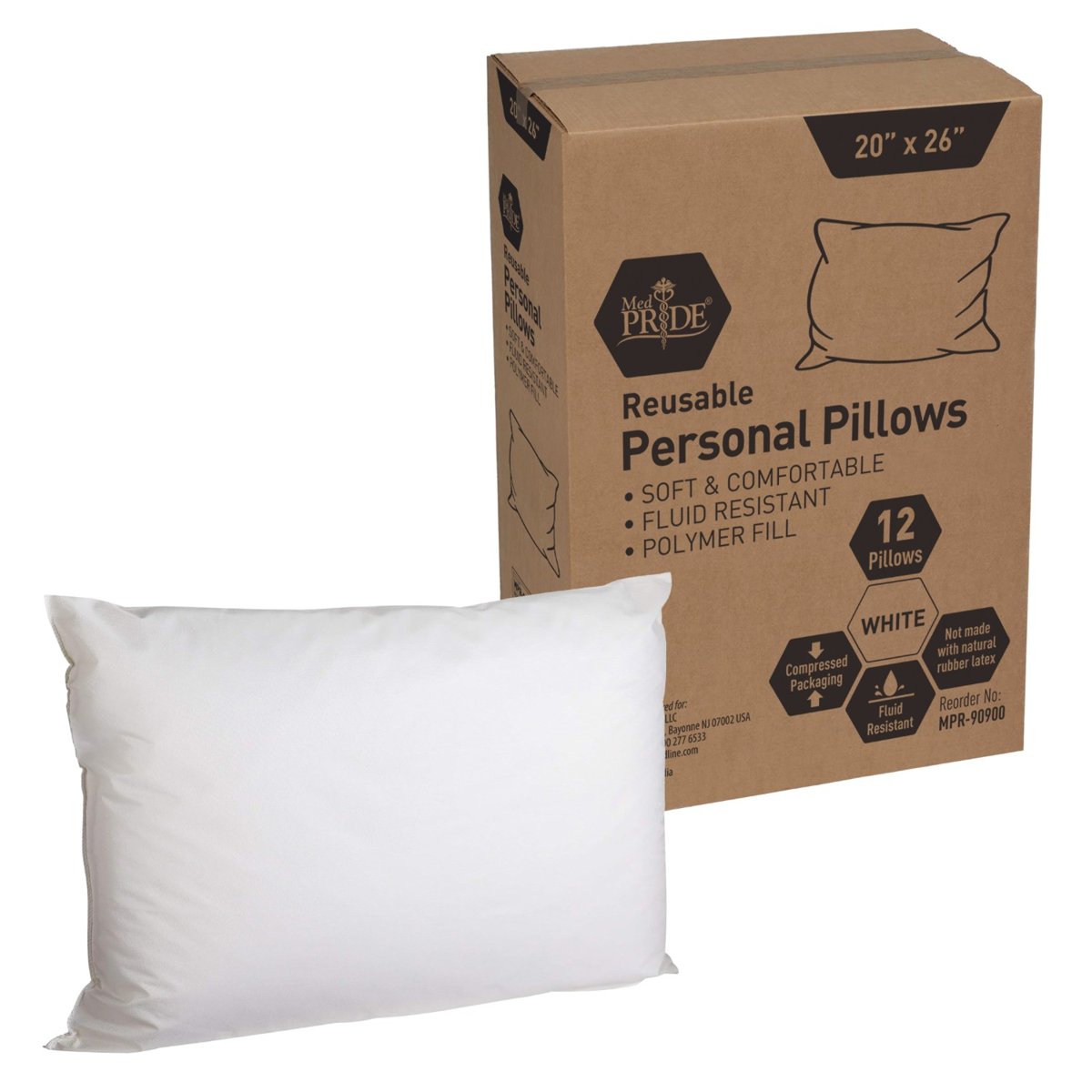 PERSONAL PILLOW - MULTI-USE LRG B 12/CS