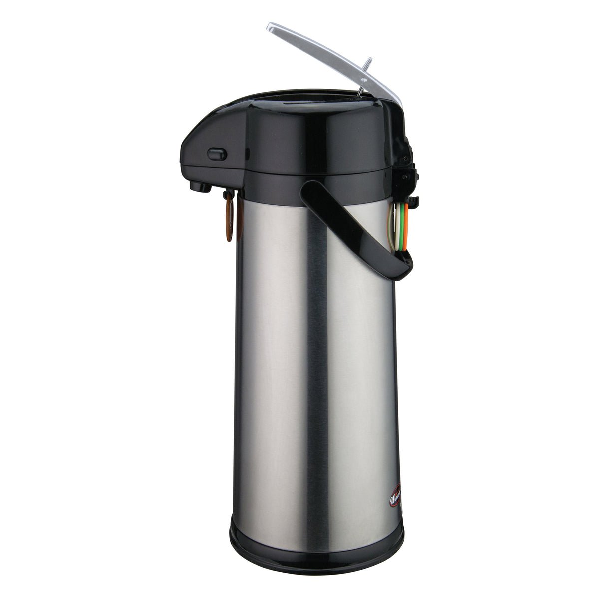 3L GLASS LINED AIRPOT W/LEVER TOP S/S BODY